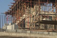 scaffolding-for-catilever-slab-at-top-floor